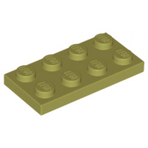 Plaat 2x4 Olive Green